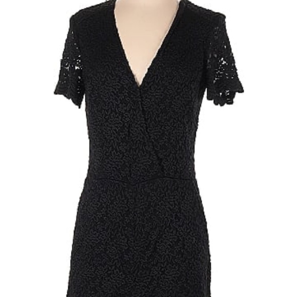 Chelsea28 Elegant Black Lace Romper